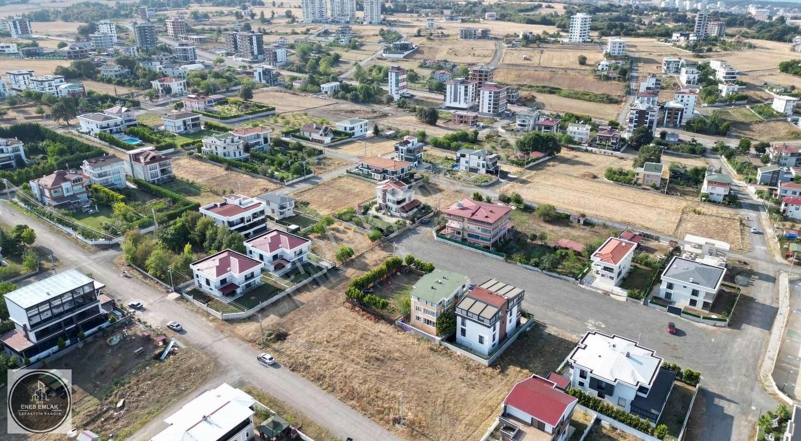 Atakum Alanlı Satılık Villa İmarlı KÖŞEBAŞI DENİZ MANZARALI ARSA