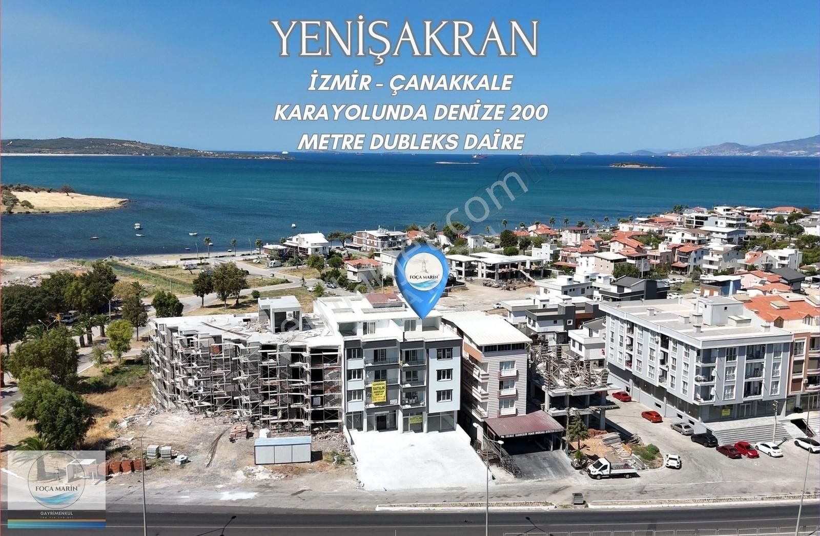 Aliağa Yenişakran Satılık Daire Yenişakran'da Denize 200 Metre Dubleks Daire