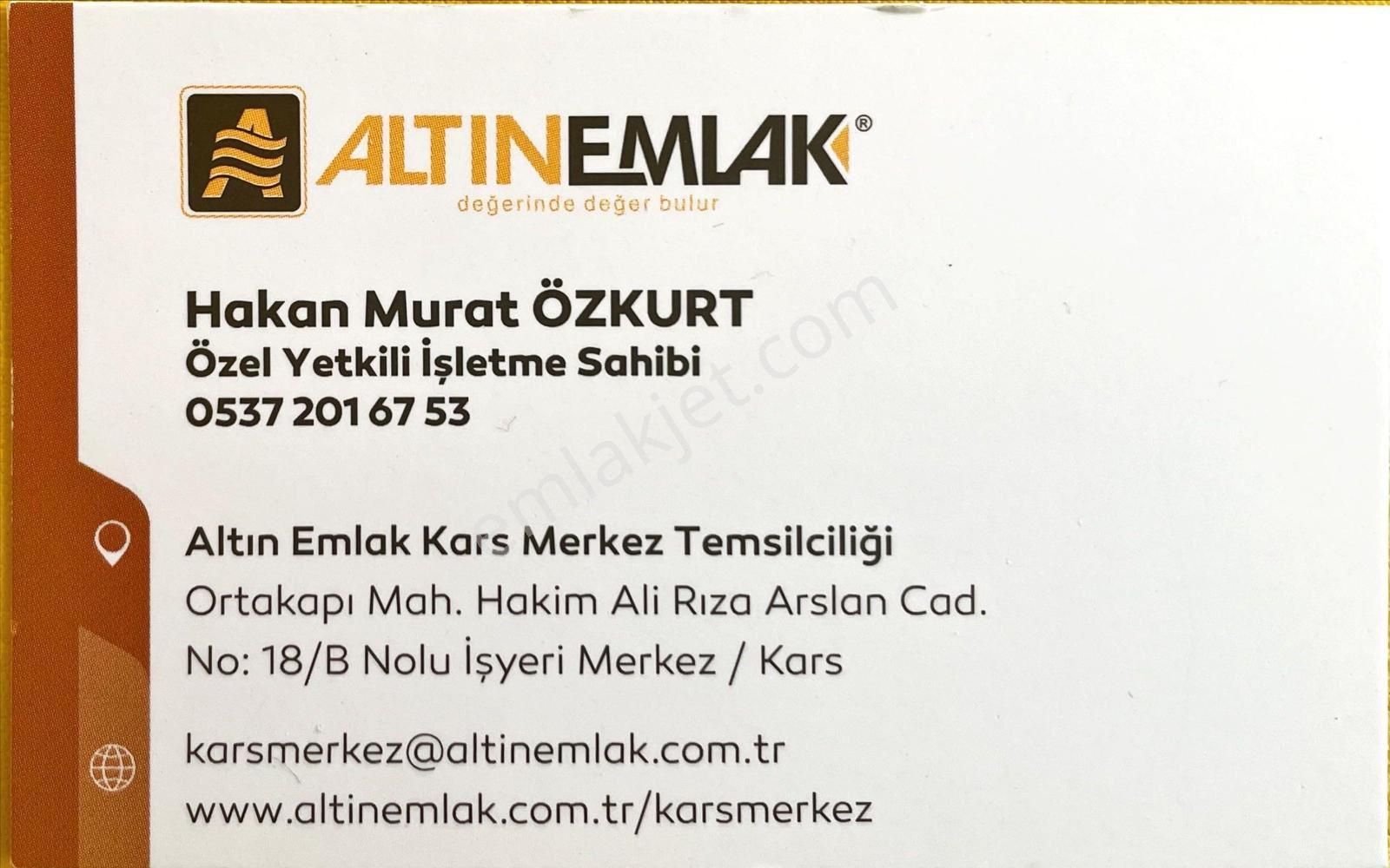 Sarıkamış İnönü Kiralık Daire  ALTIN EMLAKTAN KİRALIK SARIKAMIŞ İNÖNÜ MAH. GÜNEY CEPHE ARA KAT