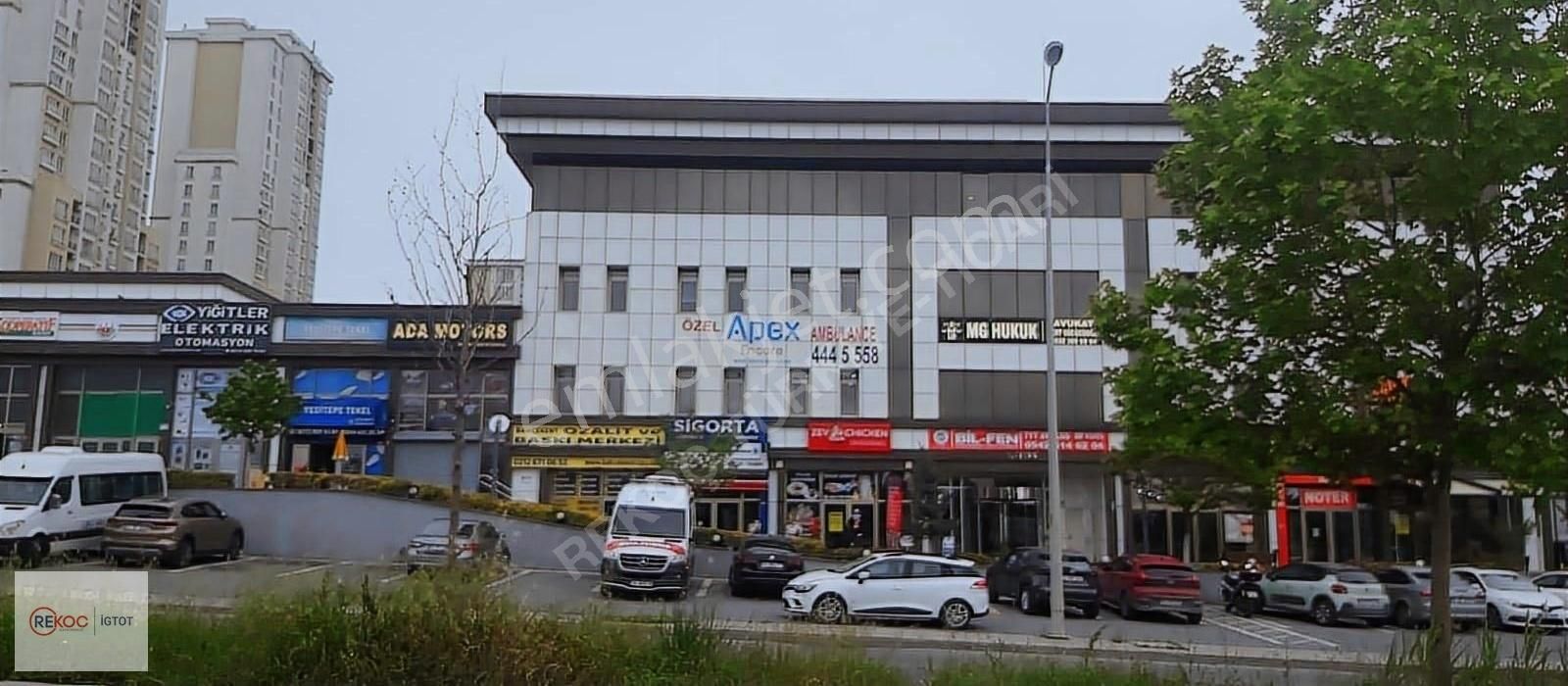 Başakşehir Bahçeşehir 2. Kısım Satılık Ofis Bahçeşehir Bahçekent Ticaret Merkezinde Net 121 M2 Satılık Ofis