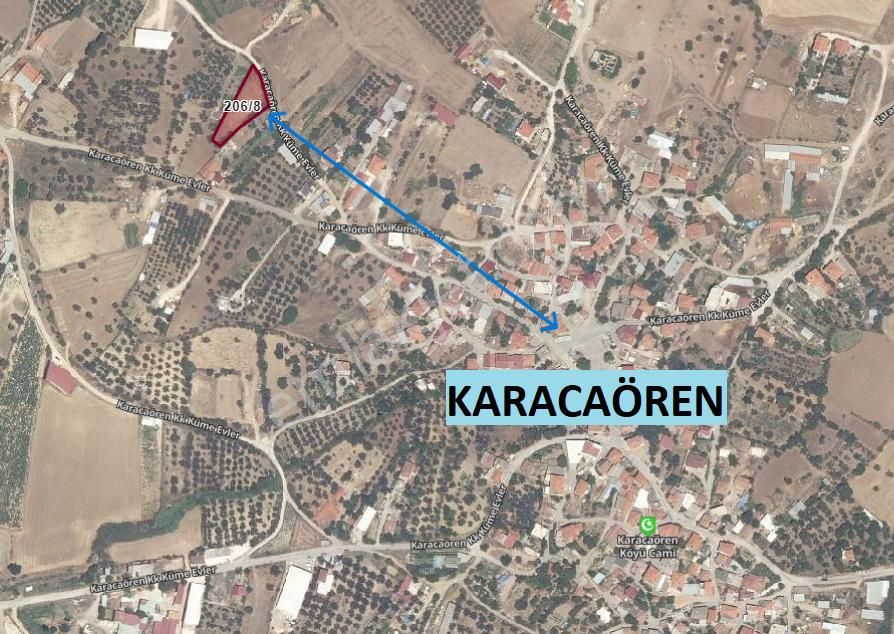 Çanakkale Merkez Karacaören Köyü Satılık Tarla  ÇANAKKALE MERKEZ KARACAÖREN KÖYÜ 1.444 m2 SATILIK ARAZİ