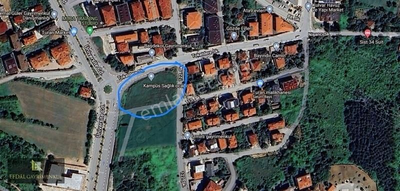 Sakarya Serdivan Satılık Ticari İmarlı SERDİVAN TAPU YAKINI KÖŞE YOLA DÖRT CEPHELİ TİCARİ KONUT ARSA