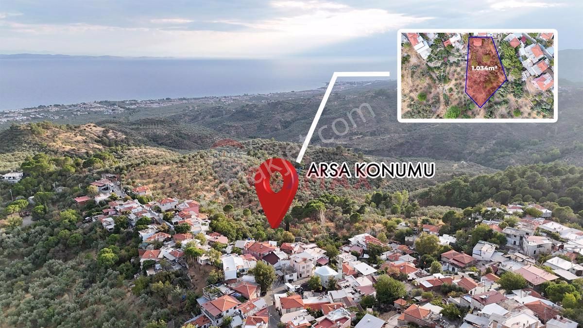 Edremit Doyran Satılık Konut İmarlı REMAX İNCİ'DEN EDREMİT DOYRAN MH.  İMARLI 1034 M2 SATILIK ARSA