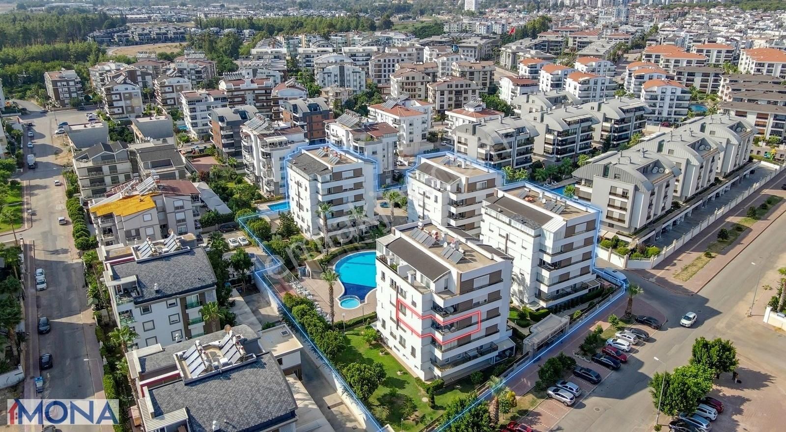 Konyaaltı Uncalı Satılık Daire UNCALI 3+ 1 HAVUZLU AÇIK CEPHE ARA KAT DAİRE