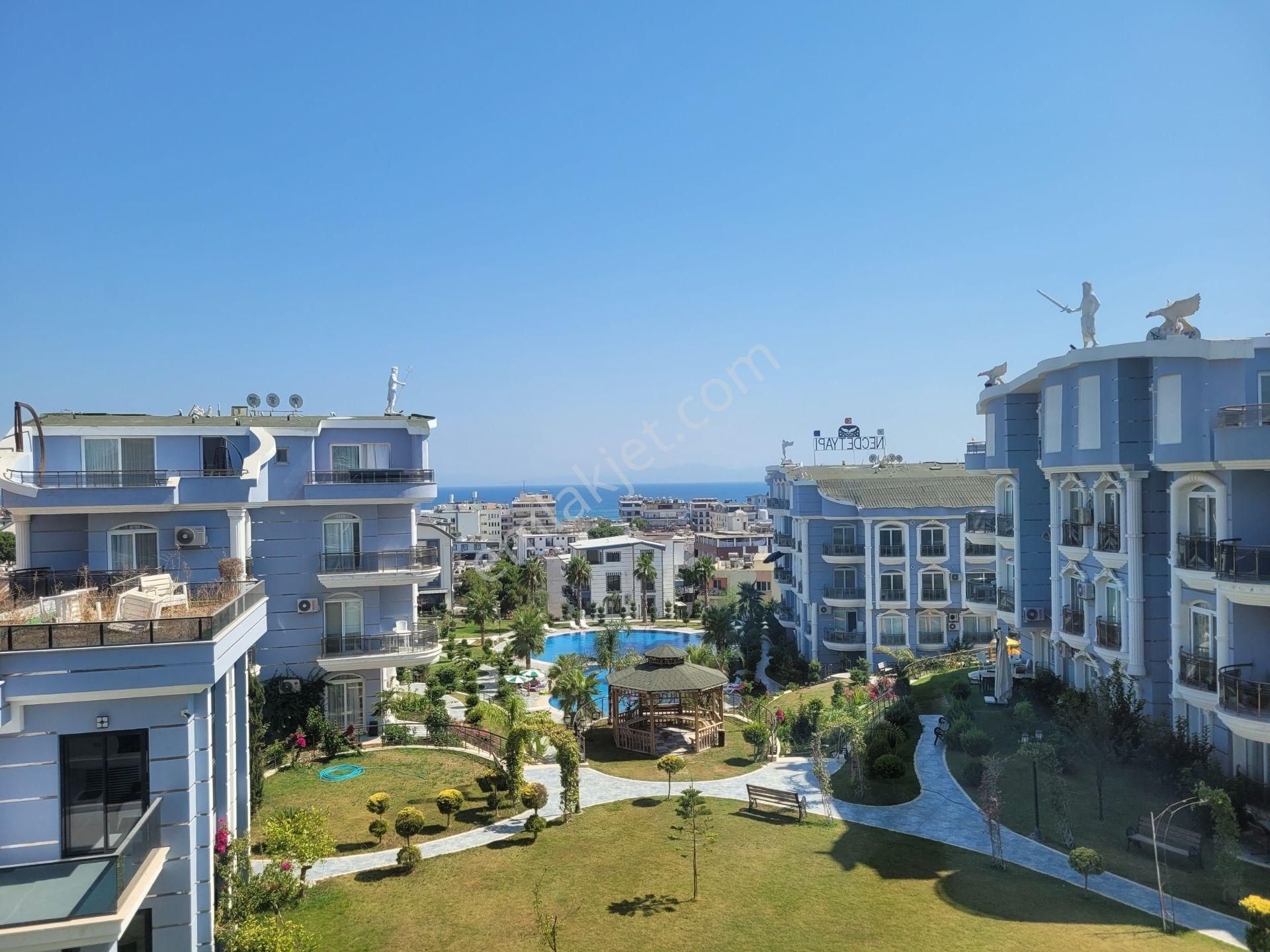 Didim Altınkumda Yeşil Ve Geniş Havuzlu Lüks Sitede 3+1 Dubleks - Görsel 29