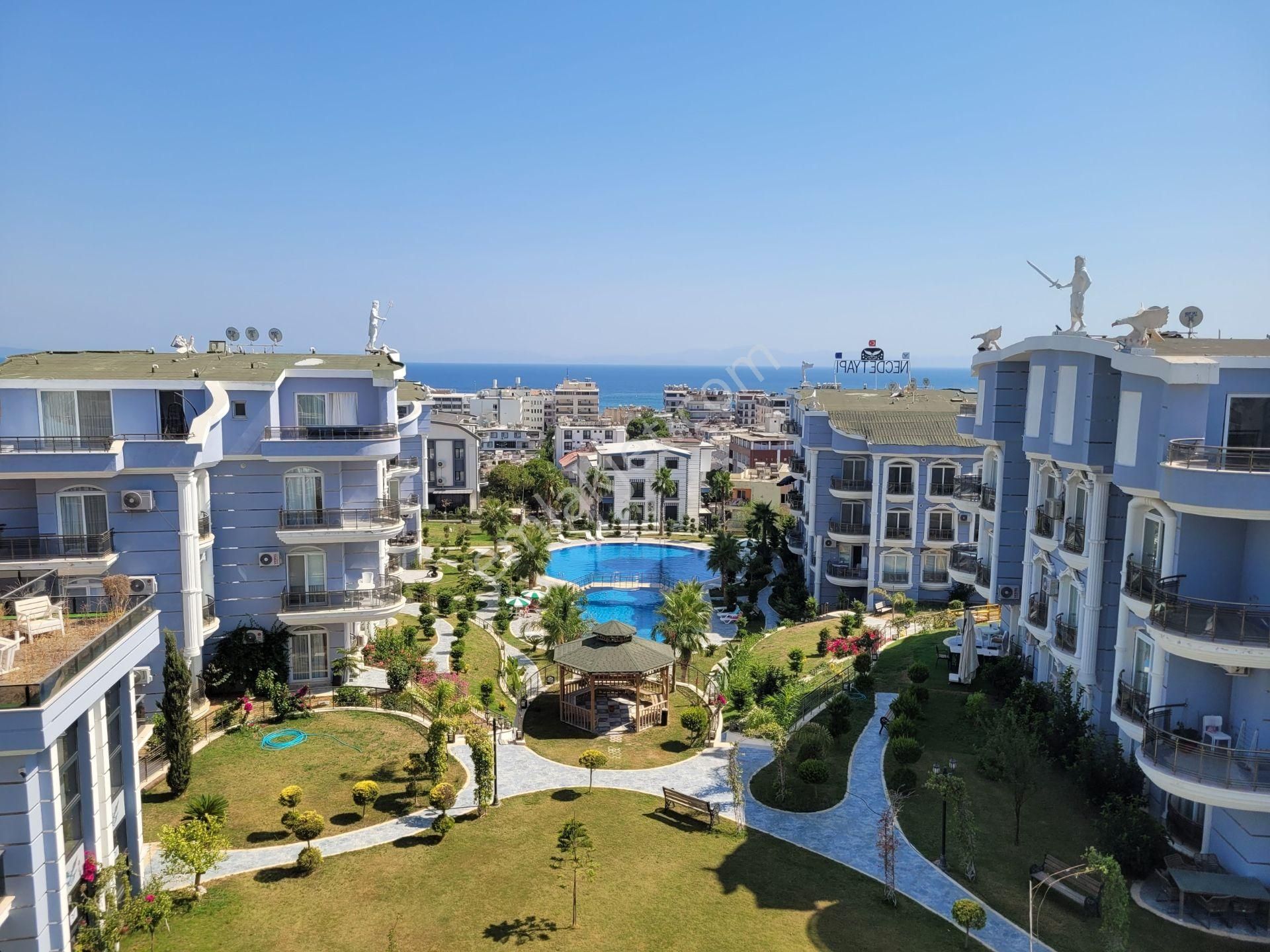 Didim Altınkumda Yeşil Ve Geniş Havuzlu Lüks Sitede 3+1 Dubleks - Görsel 10