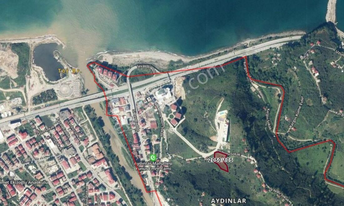 Giresun Merkez Aydınlar Satılık Konut İmarlı  DELTA GAYRİMENKUL'DEN KAT KARŞILIĞI SATILIK ADA MANZARALI ARSA!