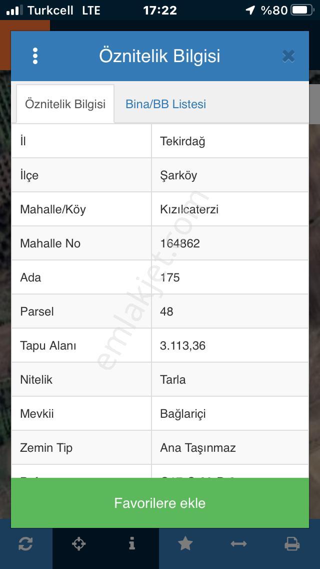 Şarköyde Işık Emlaktan Kızılcaterzi Mah De 3113 M2 Zeytinlik - Görsel 13