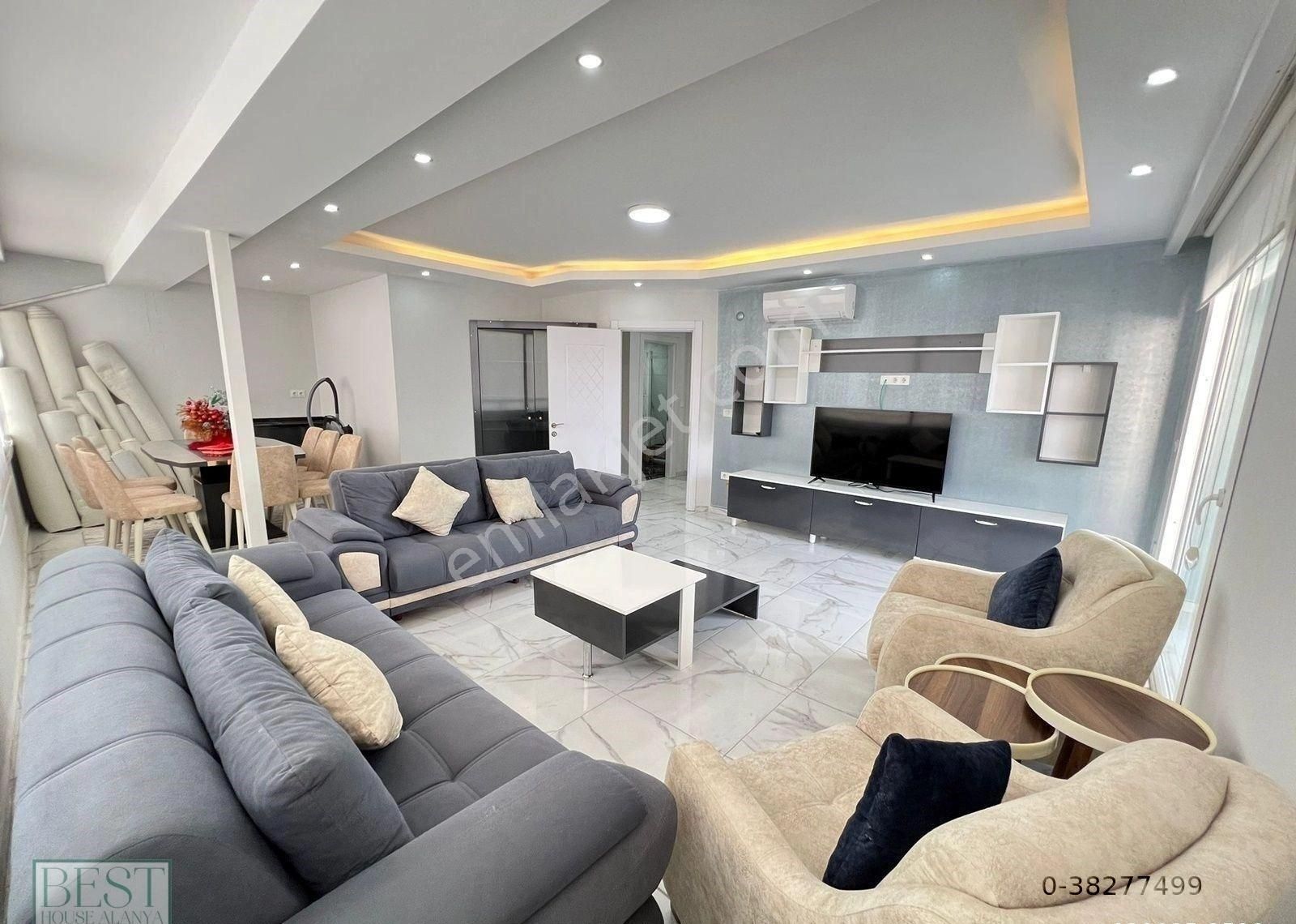 Alanya Mahmutlar Satılık Daire Dublex 3+1 in Mahmutlar with furniture 300m from the beach