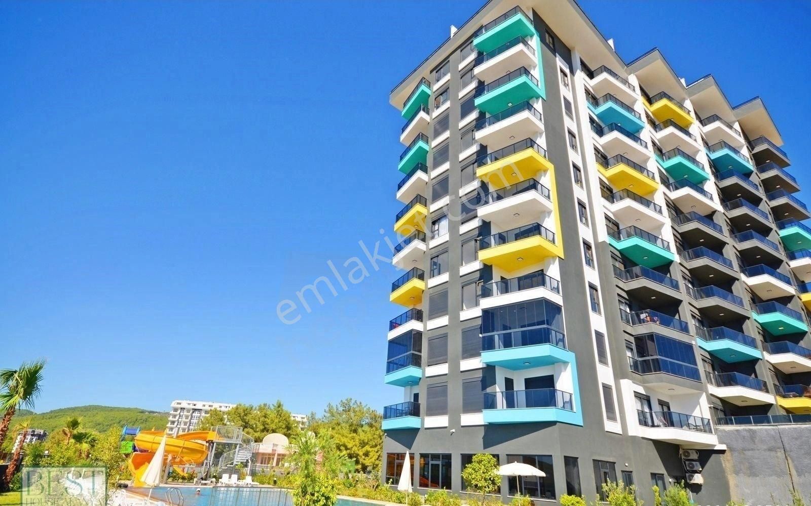 Alanya Avsallar Satılık Daire New apartment 1+1 Avsallar 900m beach with transfer