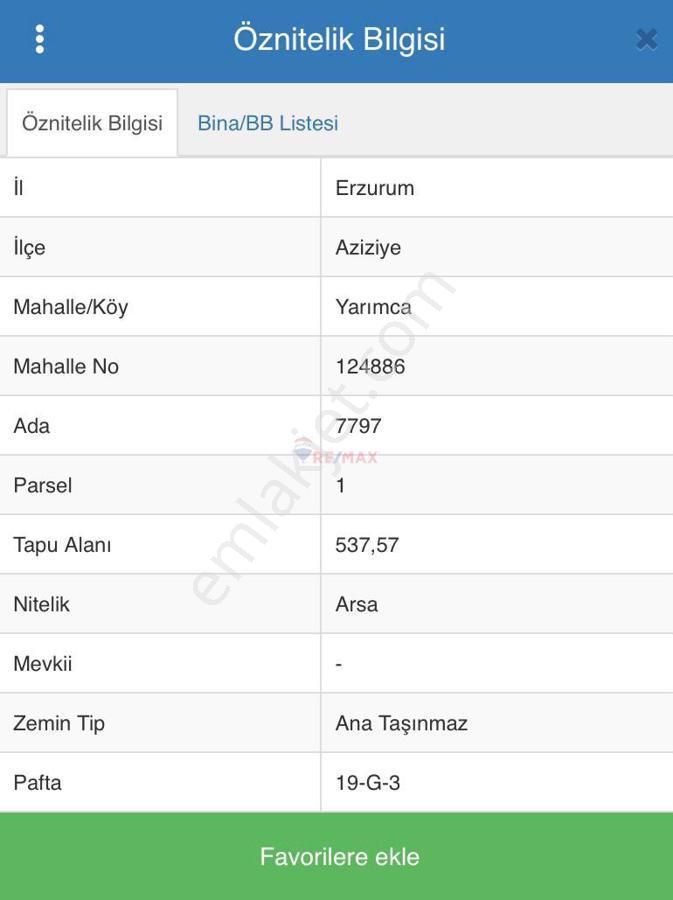 Aziziye Yarımca Satılık Villa İmarlı Remax Penta 'dan Dadaşkent 'te Satılık Villa Arsası