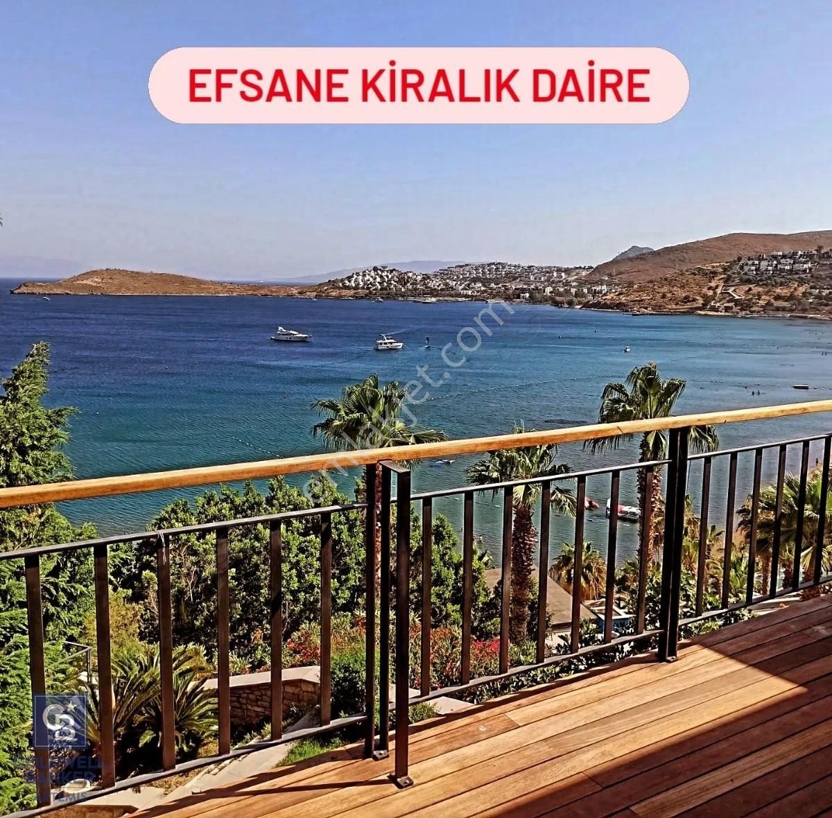 Bodrum Yahşi Kiralık Daire Deniz Manzaralı Kiralık Daire