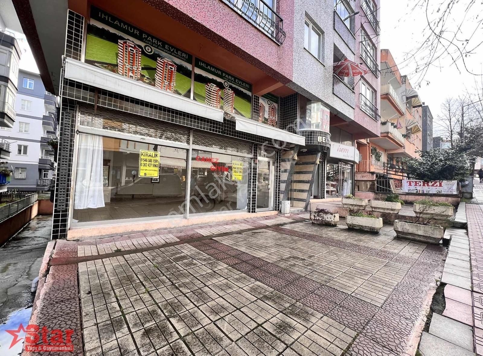 Atakum Cumhuriyet Kiralık Ofis STAR YAPI&GAYRİMENKUL LOZAN CAD ALTI 85 M2 KİRALIK DÜKKAN