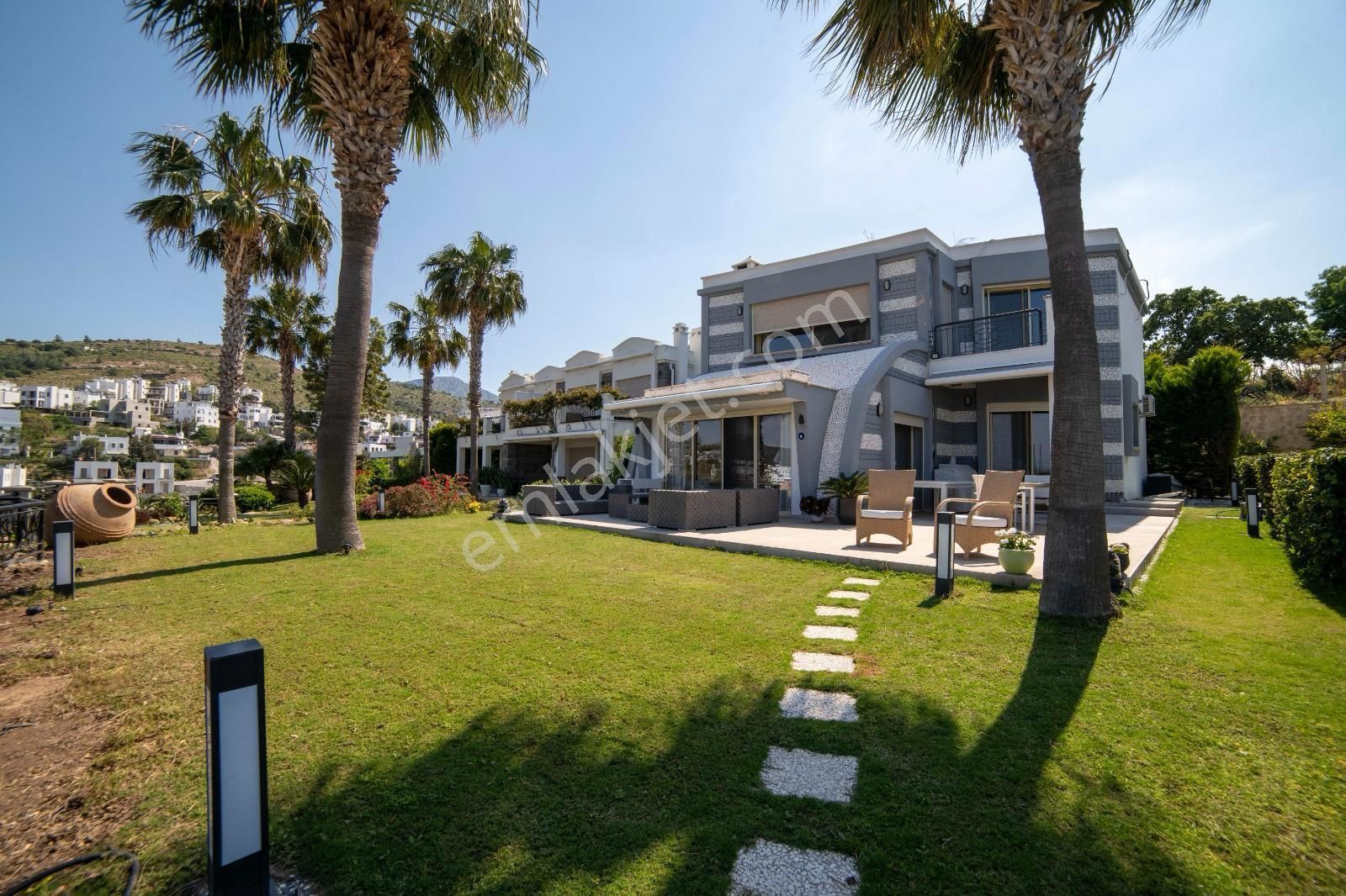 Türkbükü'nde Site İçerisinde Full Deniz Manzaralı Satılık Villa - Görsel 4