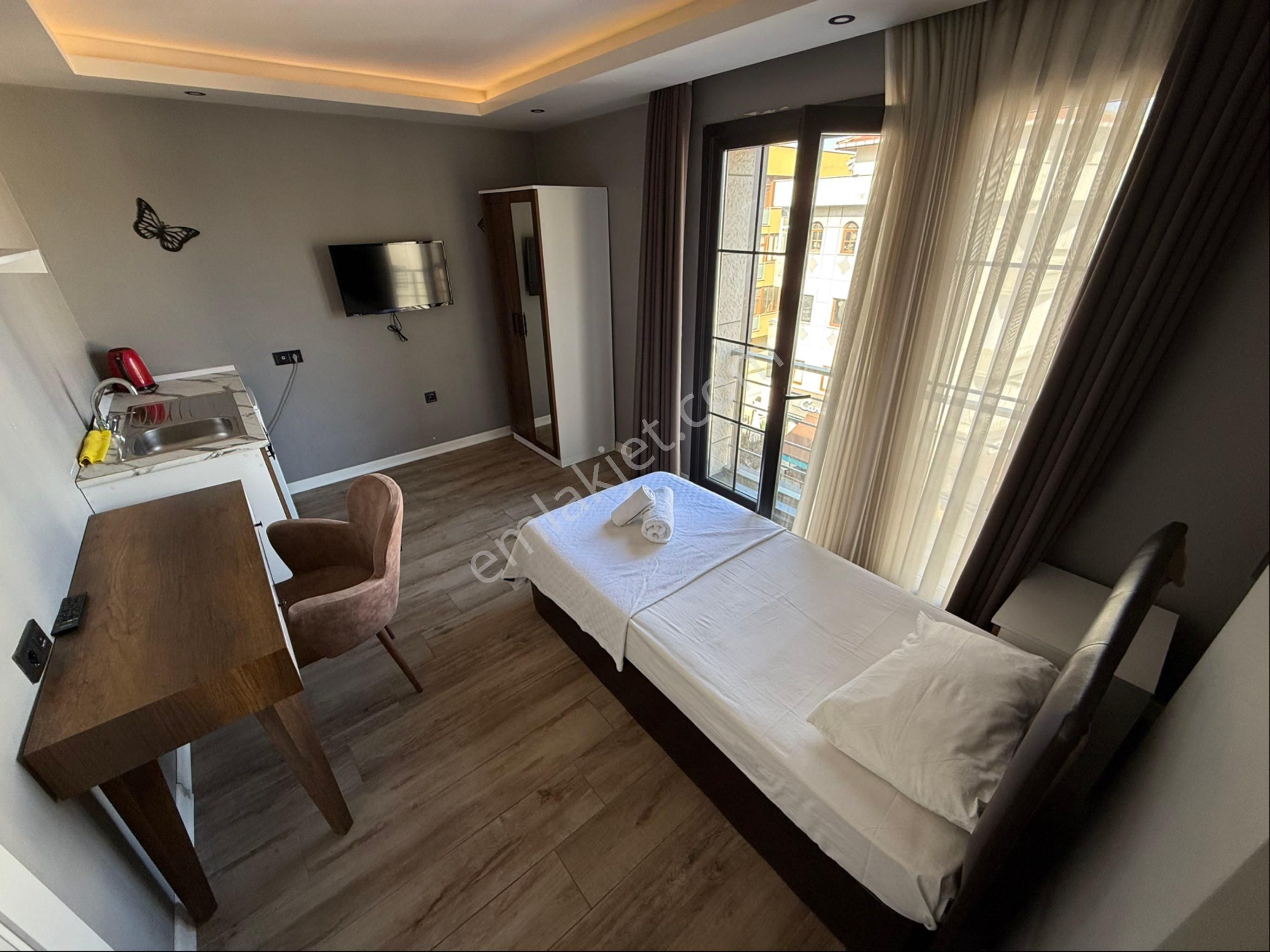 Trabzon Kalkınma Mahallesi’nde 1 + 0 Eşyalı Kiralık Daire Acıklama Oku