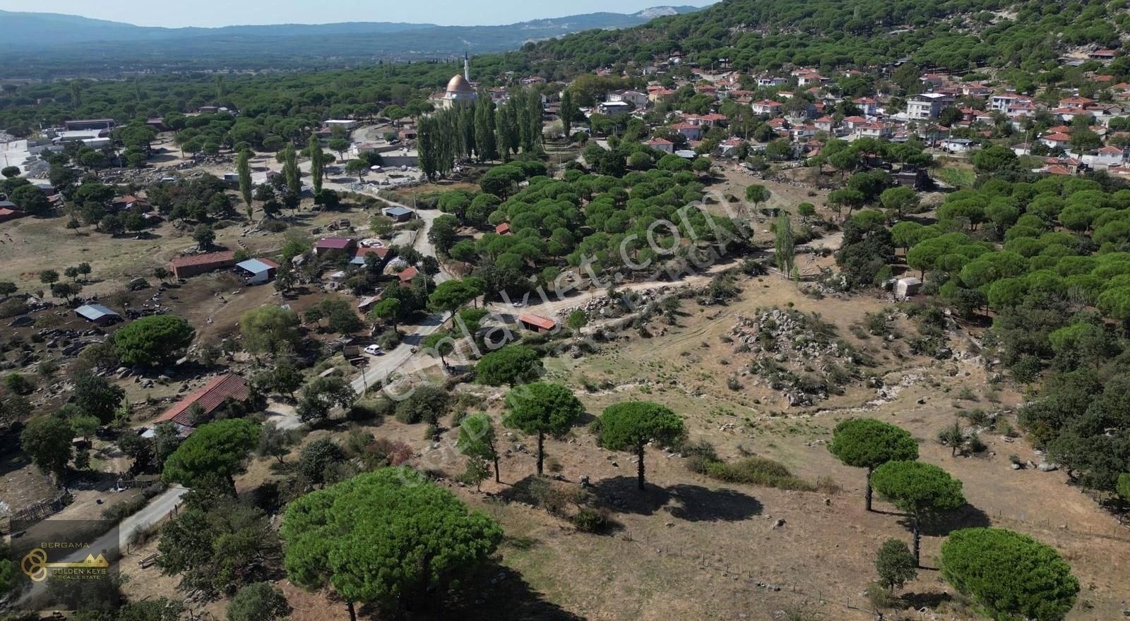 Bergama Terzihaliller Satılık Tarla KOZAK YAYLASI KÖY İÇİ MEVKİİ MUTEŞEM KONUMDA FIRSAT ARAZİ