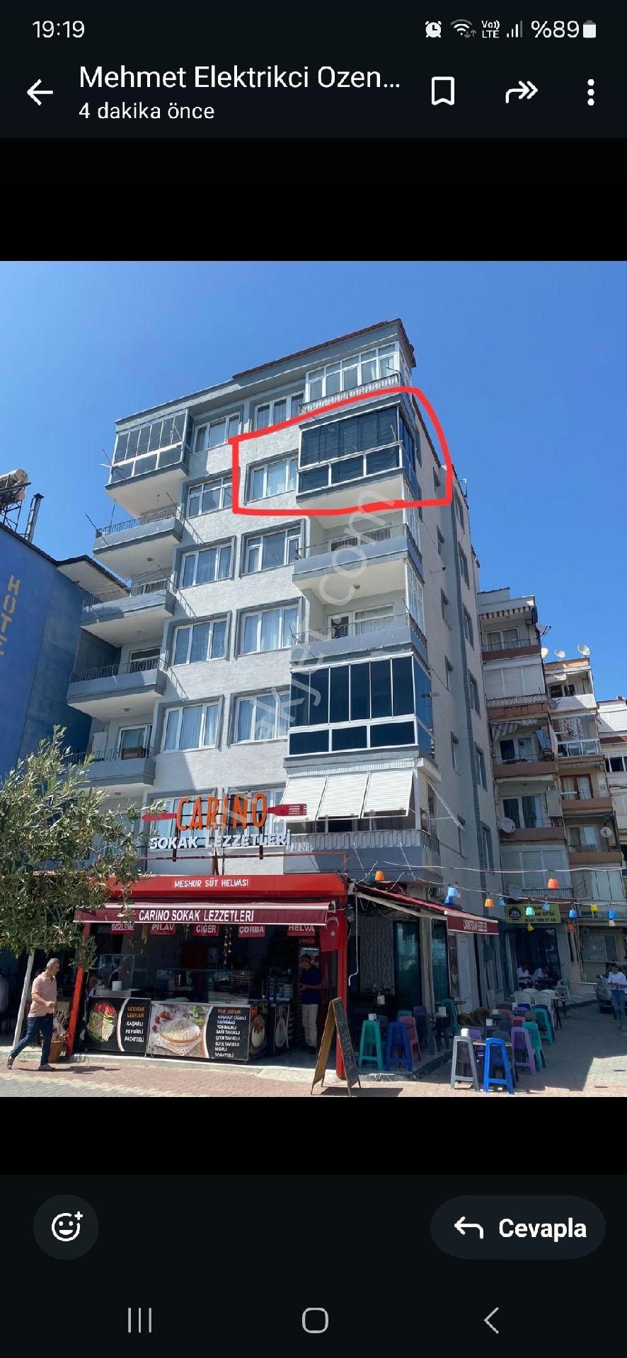 Gemlik Küçükkumla Satılık Daire Gemlik K.kumla Feyza Emlak tan satılık denize sıfır daire 