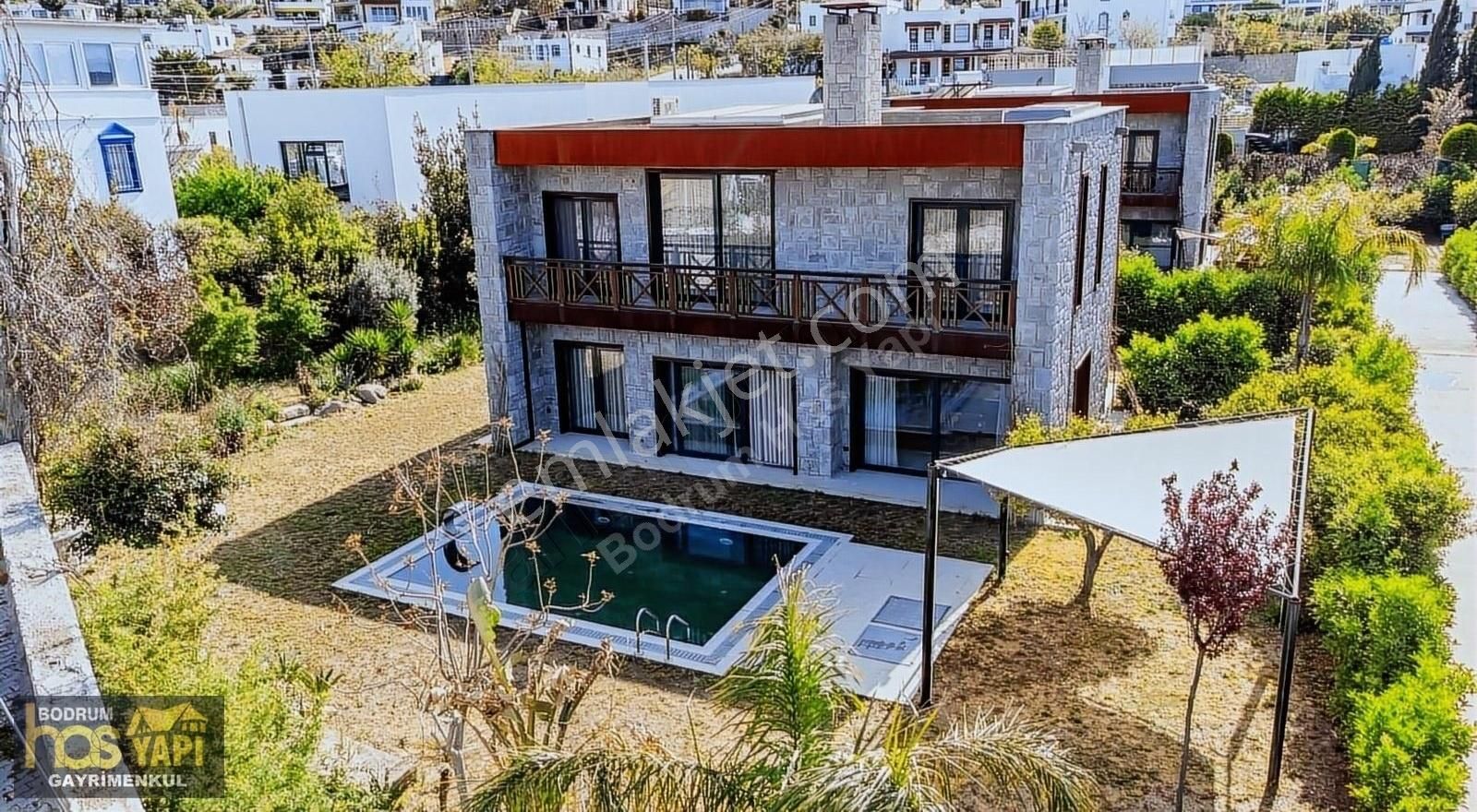 Bodrum Geriş Satılık Villa Bodrum Has Gayrimenkulden Yalıkavak'ta Denize 50 Metre Lüx Villa