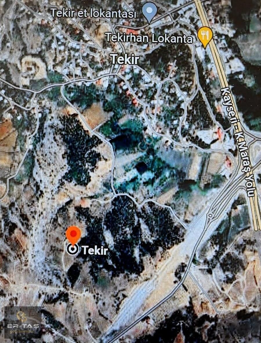 Onikişubat Tekir Satılık Tarla ER-taş'tan SATILIK Tekir'de Tek Tapu 6.745m2 Yatırımlık yer