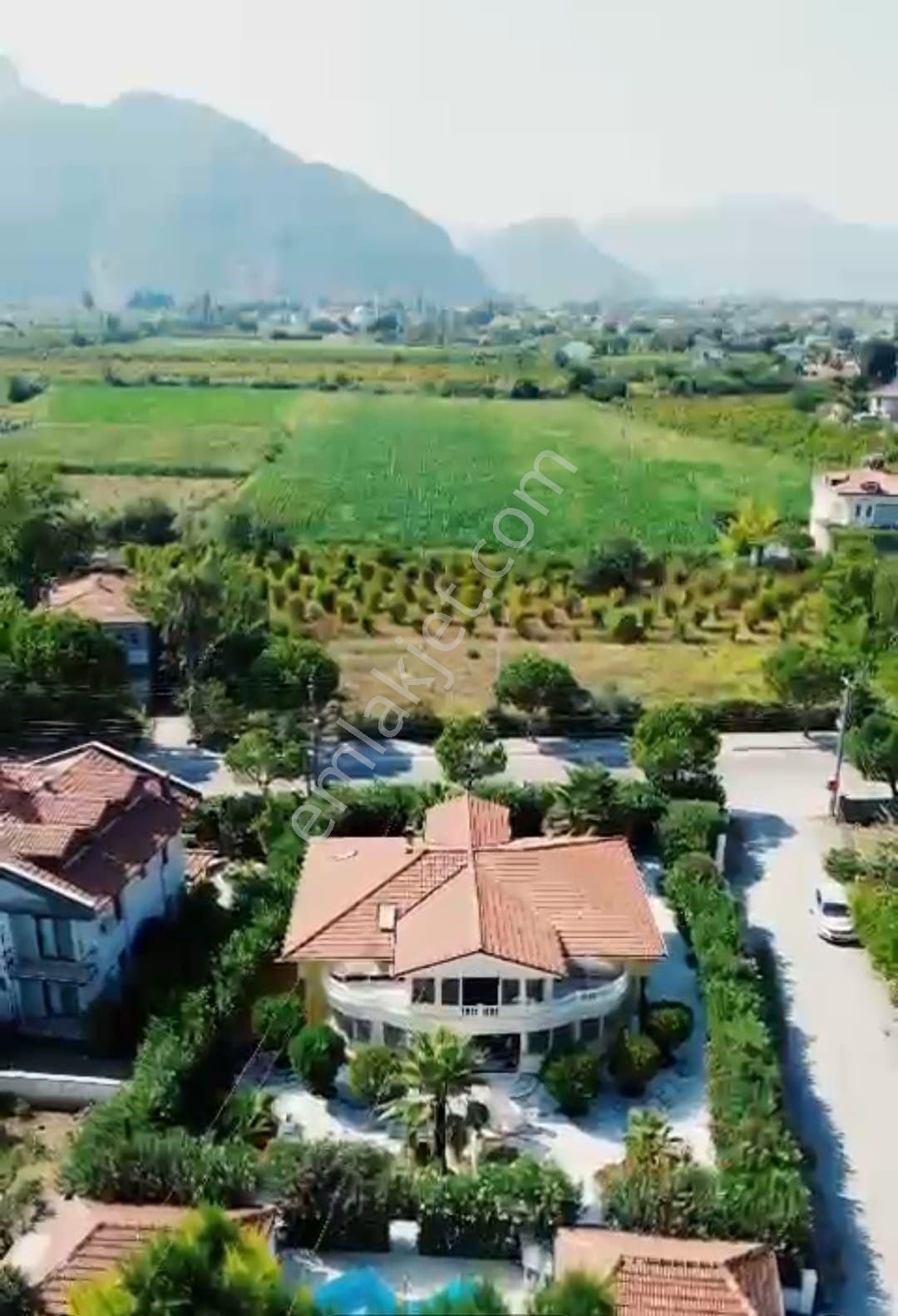 Ortaca Dalyan Satılık Villa  Ortaca Dalyan'da 1192m² 5+1 Havuzlu Muhteşem Satılık Villa