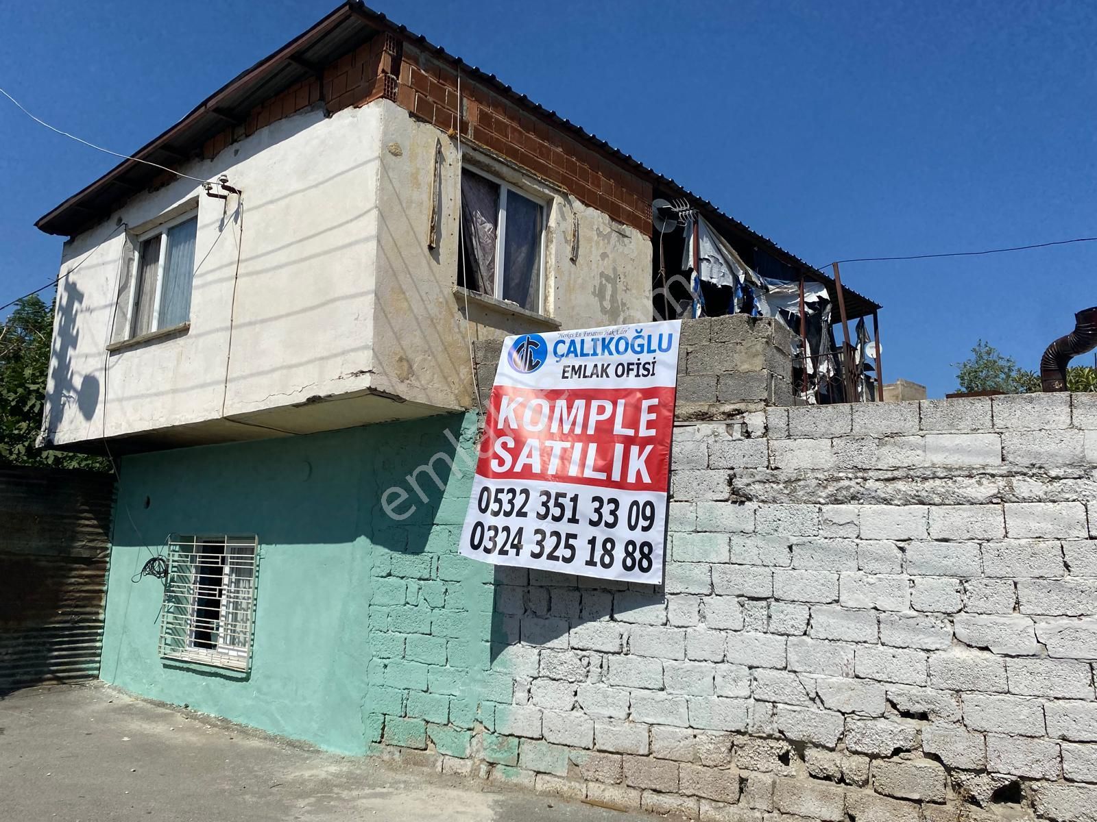 Toroslar Alsancak Satılık Müstakil Ev  TOROSLAR ALSANCAK MAH. SATILIK 136m2 ARSA+2 KATLI BİNA