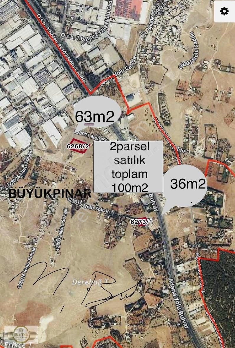 Şehitkamil Büyükpınar Satılık Konut İmarlı Düşük bütçeli yatırımcıya fırsat arsa