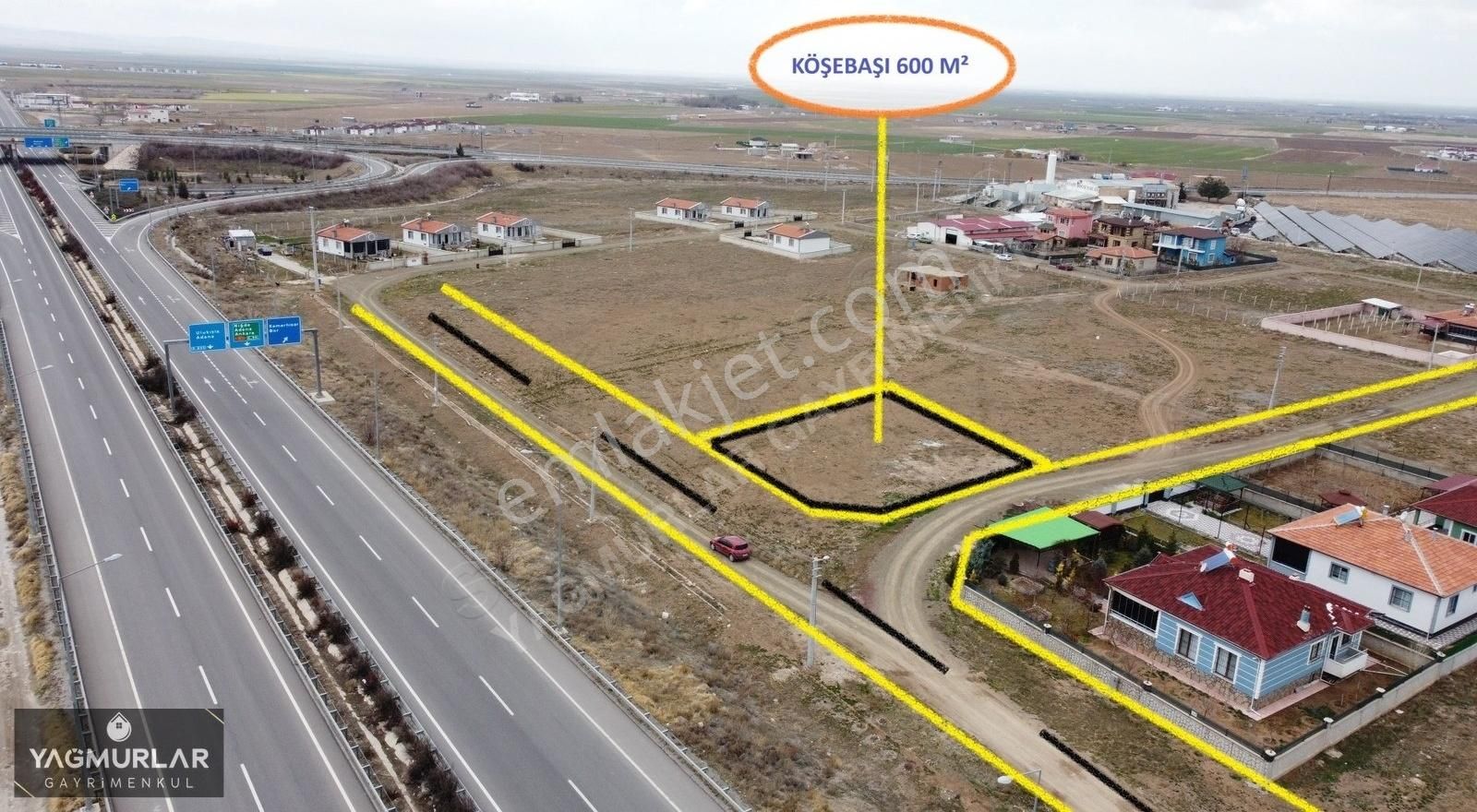 Bor Kemerhisar Bld. (Çayır) Satılık Konut İmarlı Yağmurlar'dan Kemerhisar Adana Yolu Cepheli 600m² Satılık Arsa !