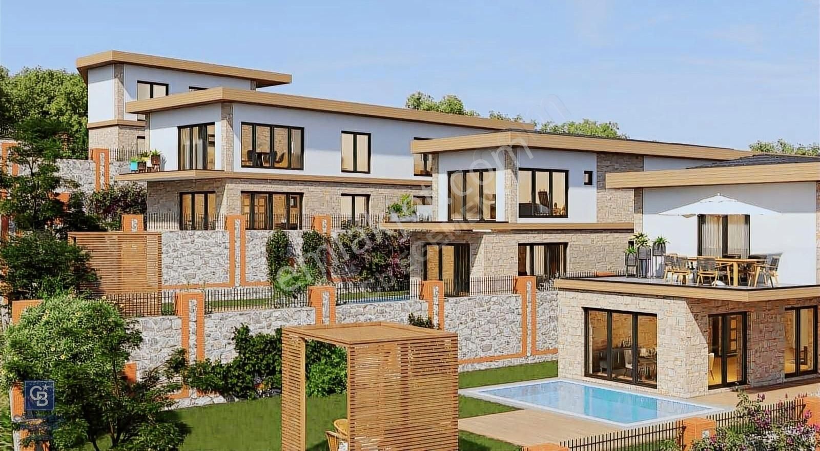 Ula Şirinköy Satılık Villa Muğla Şirinköy Mahallesinde 4+1 Satılık Lüks Müstakil Villa