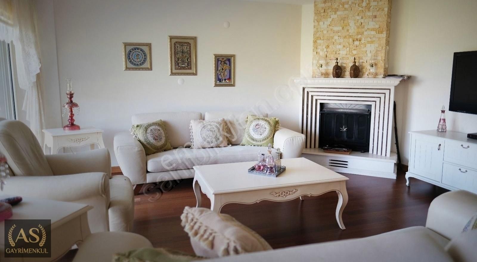 As Gyd...urla Şirinkent'te Site İçerisinde Deniz Manzaralı Geniş Bahçeli Villa.... - Görsel 4