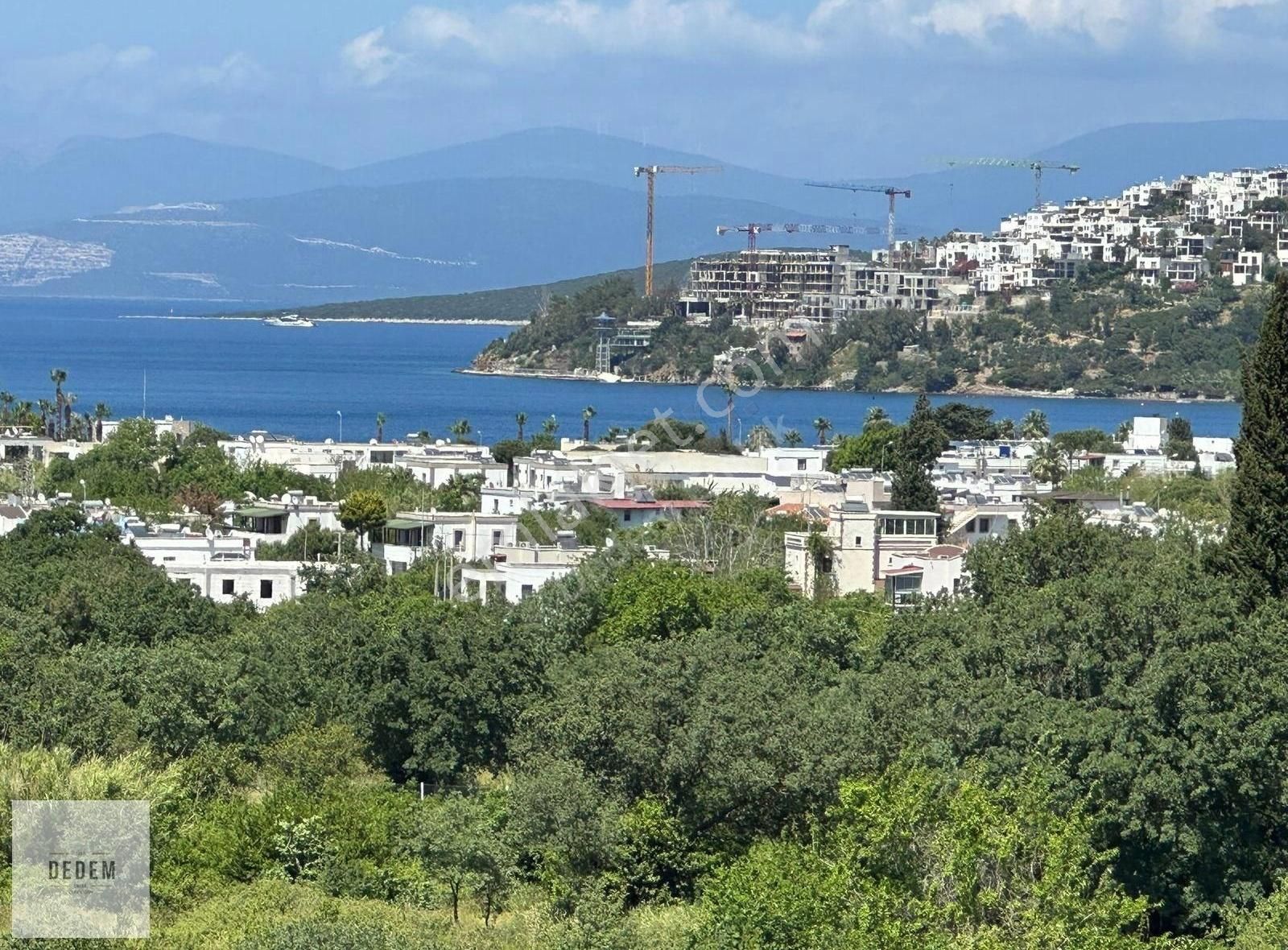 Bodrum Farilya Satılık Tarla Bodrum Gündoğan Deniz Manzaralı Satılık Tarla