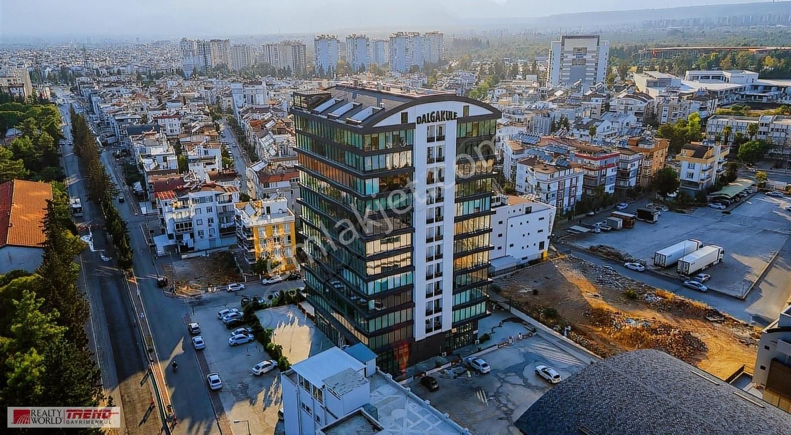 Kepez Fabrikalar Kiralık Ofis ANTALYA DALGAKULE İŞ MERKEZİNDE 94 M2 KİRALIK EŞYALI OFİS