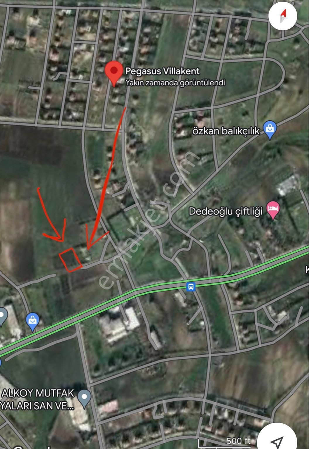 Pegasus Villakent’te Villa İmarlı Arsa