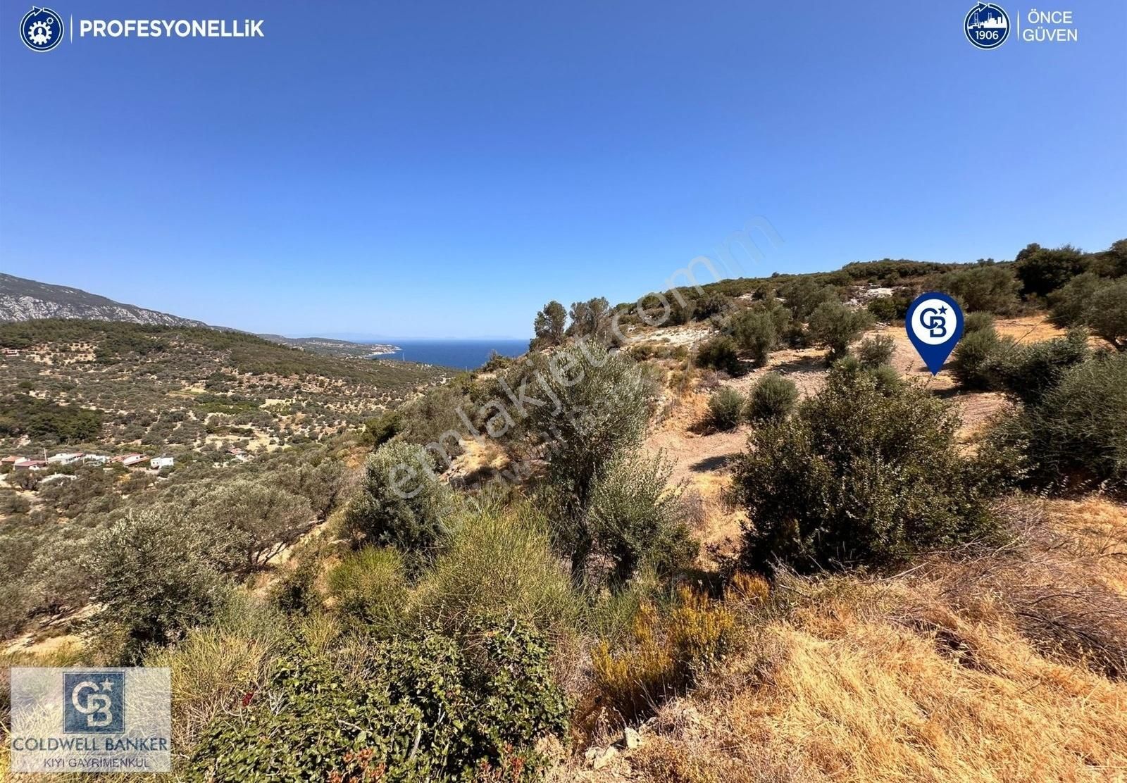 İzmir Karaburun Eğlenhoca'da Deniz Manzaralı Satılık Arazi - Görsel 12