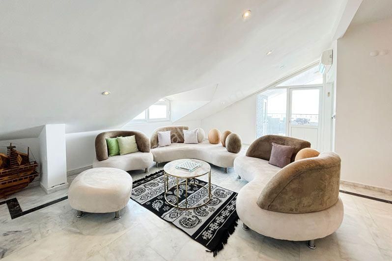 Alanya Mahmutlar Mah.denize Sıfır Full Eşyalı Satılık 3+2 Dubleks Daire - Görsel 15