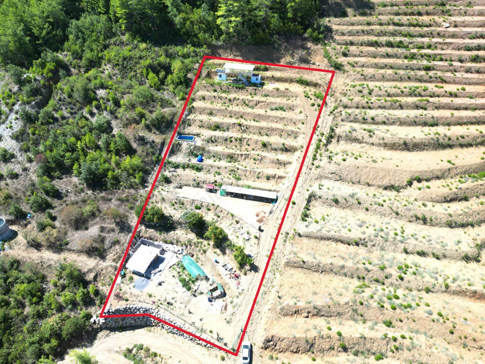 Fakırcalı Köyünde Satılık 3700 M2 Zeytin Tarlası Ve Prefabrik Ev - Görsel 18