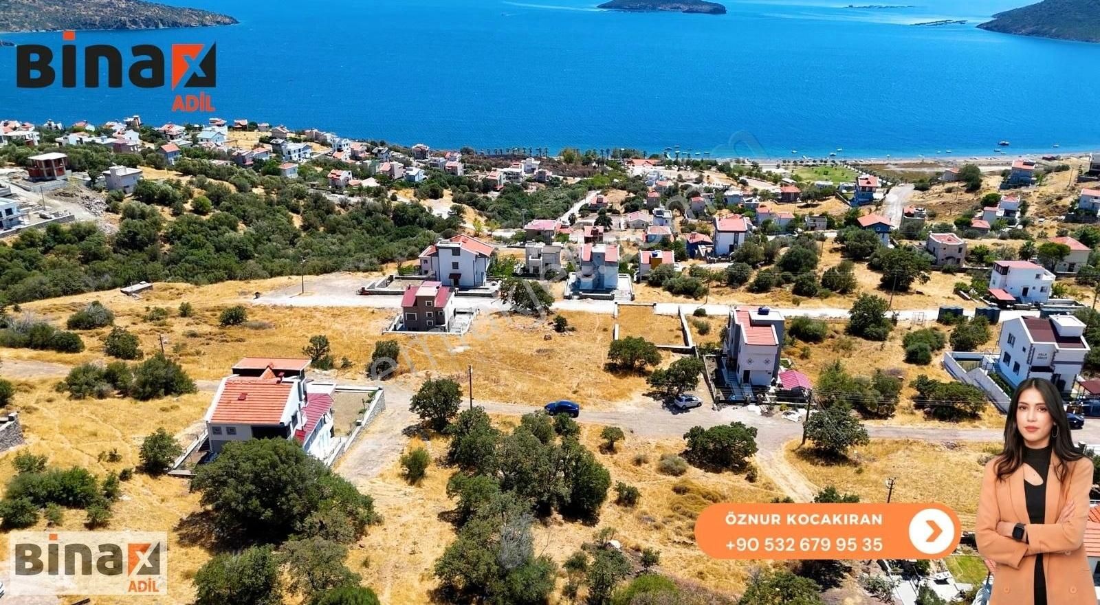 Dikili Çandarlı Satılık Villa İmarlı Çandarlı Bimeyko Deniz Ve Adalar Manzaralı Villa İmarlı Arsa