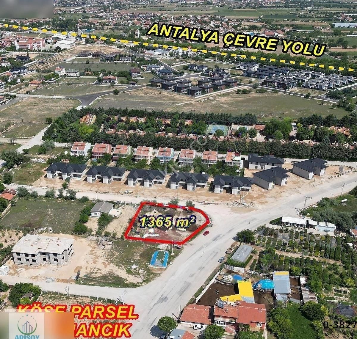 Meram Harmancık Satılık Konut İmarlı ARISOYDAN 1365m² MÜSTAKİL KÖŞE PARSEL VİLLA ARSASI