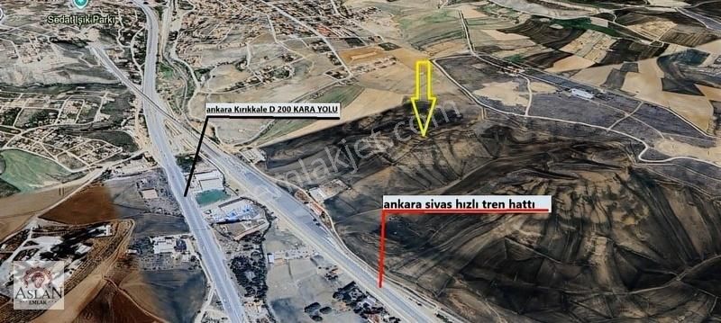 Mamak Lalahan Satılık Tarla HASANOĞLAN bahçeli evler mahalleside 26.228,41 m2 tarla