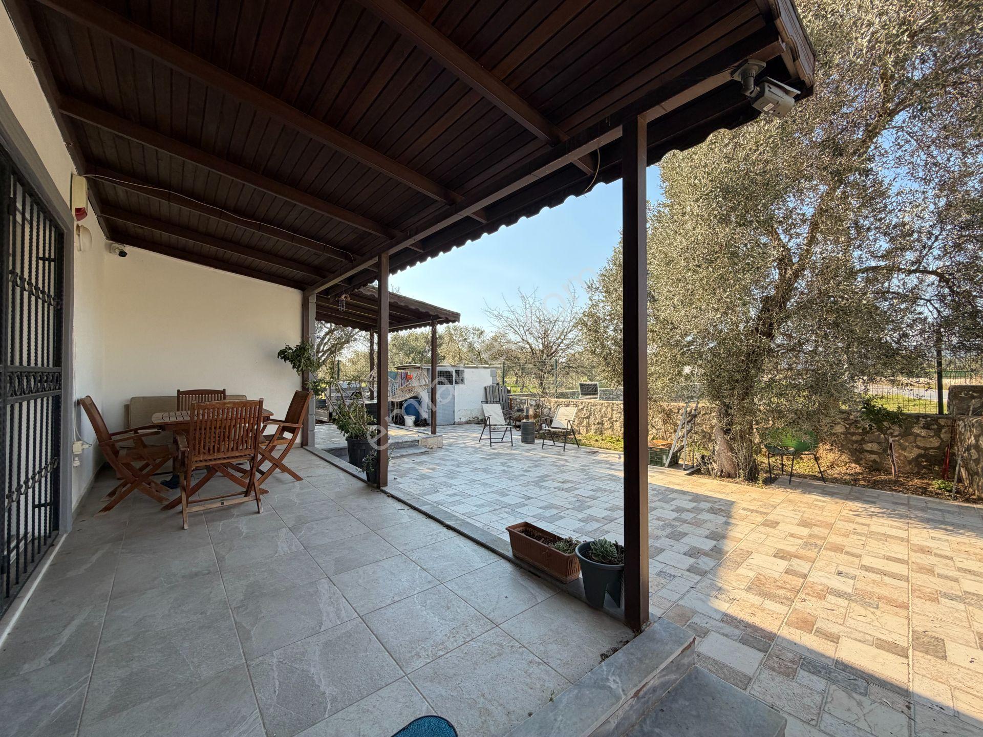 Milas Kısırlarda 400m2 Arsada Satılık Müstakil Bağ Evi - Görsel 20