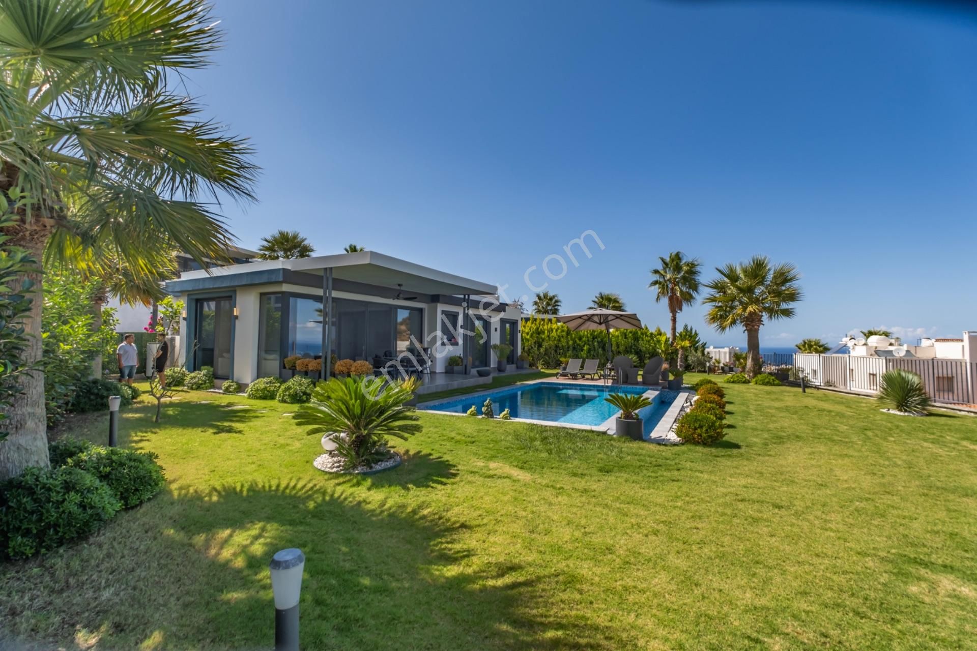 Bodrum Gündoğan Satılık Villa Bodrum Gündoğan Da Panoramik Deniz Manzaralı 3+1 Villa