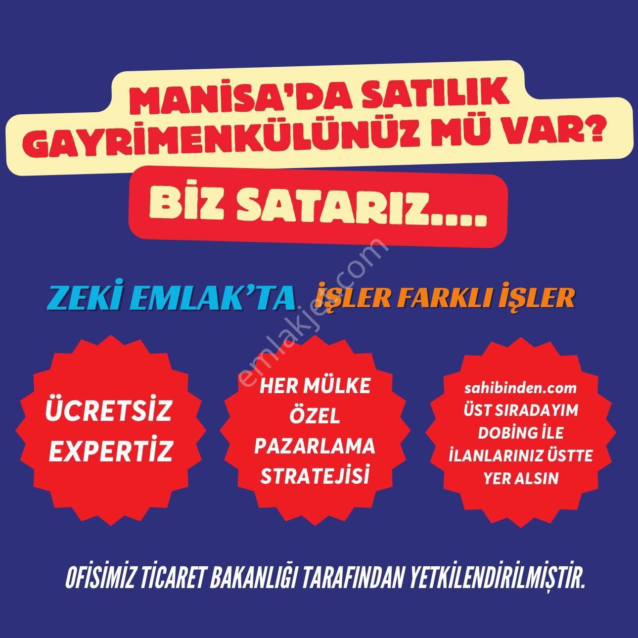 Yunusemre Karakılıçlı Satılık Tarla  ZEKİ EMLAK'TAN MANİSA YUNUSEMRE'DE SATILIK ARSA 