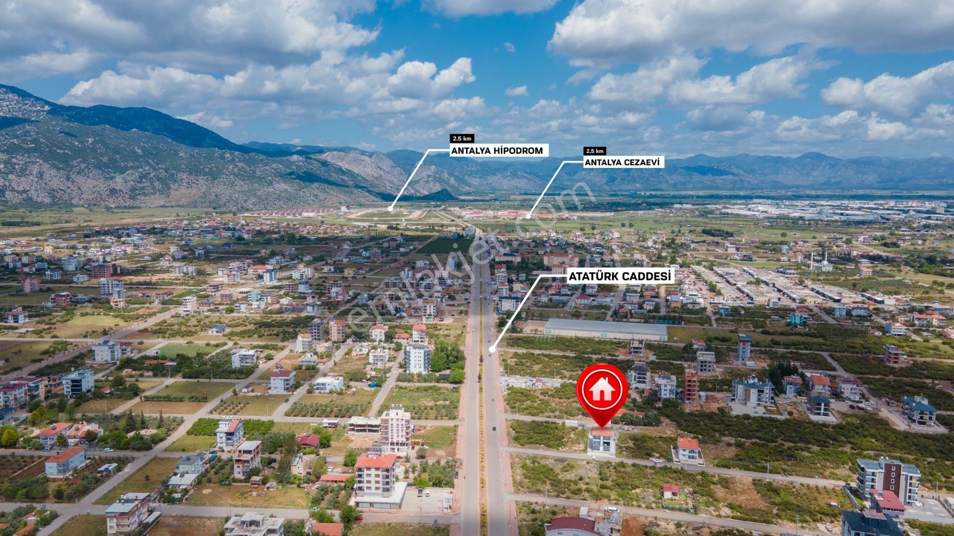 Antalya Döşemealtı Yeniköy'de 1+1 Full Eşyalı Atatürk Cad-50 M Kiralık Lüks Daire - Görsel 6