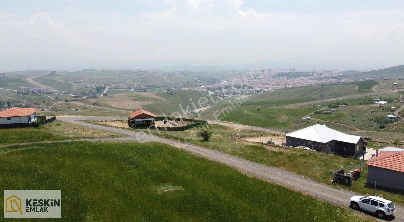 Keçiören Hisar Satılık Villa İmarlı KESKİN EMLAK'TAN BAĞLUMDA İMARLI TEK TAPU 845m² ARSA