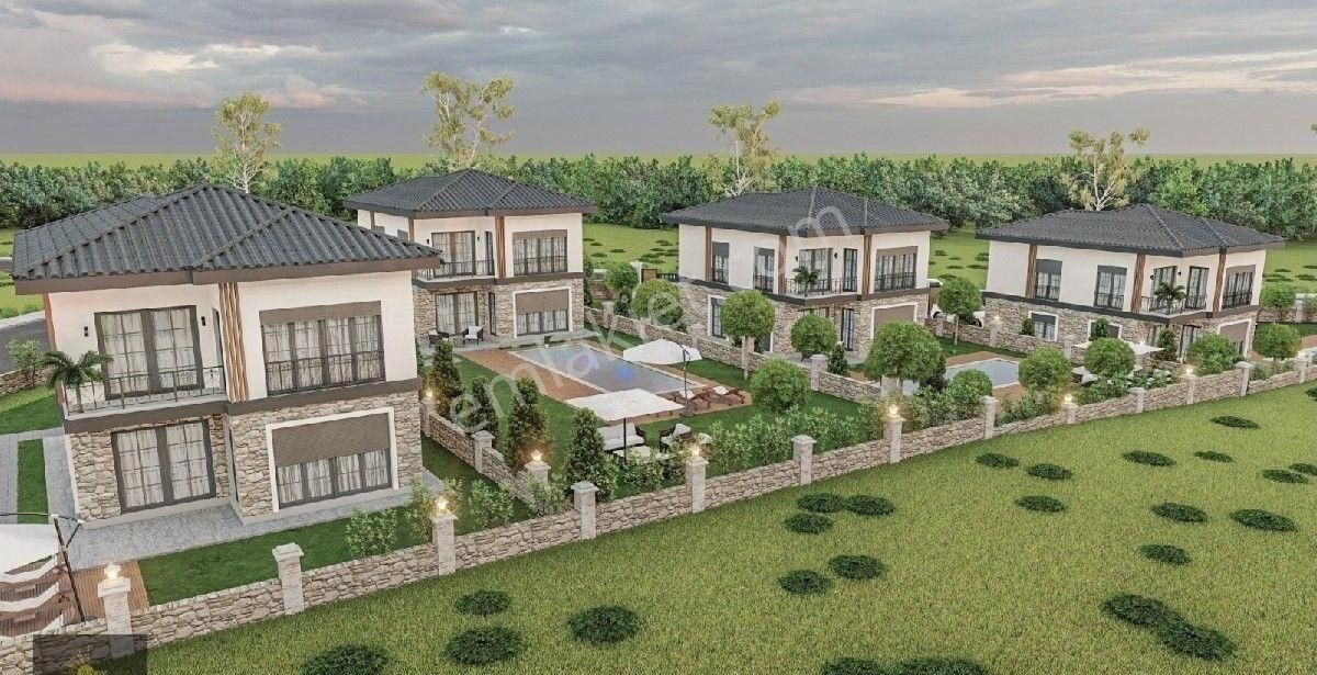 Foça Yenibağarası Satılık Villa ANTİK KENT İZMİR FOÇADA HAVUZLU, BAHÇELİ DOĞA İLE İÇ İÇE EŞSİZ SIFIR VİLLALAR