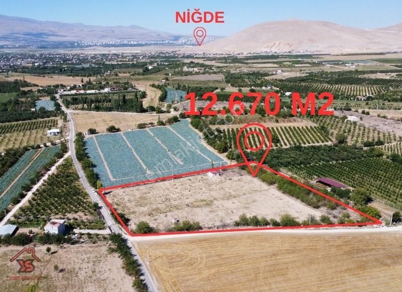 Niğde Merkez Sazlıca Bld. (Yeni) Satılık Bağ & Bahçe YSF EMLAK'TAN NİĞDE SAZLICA MEVKİ SATILIK 12.670 M2 BAHÇE