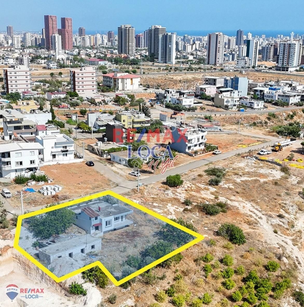 Yenişehir Deniz Satılık Ticari İmarlı REMAX LOCA'DAN DENİZ MANZARALI KONUT/TİCARİ İMARLI ARSA