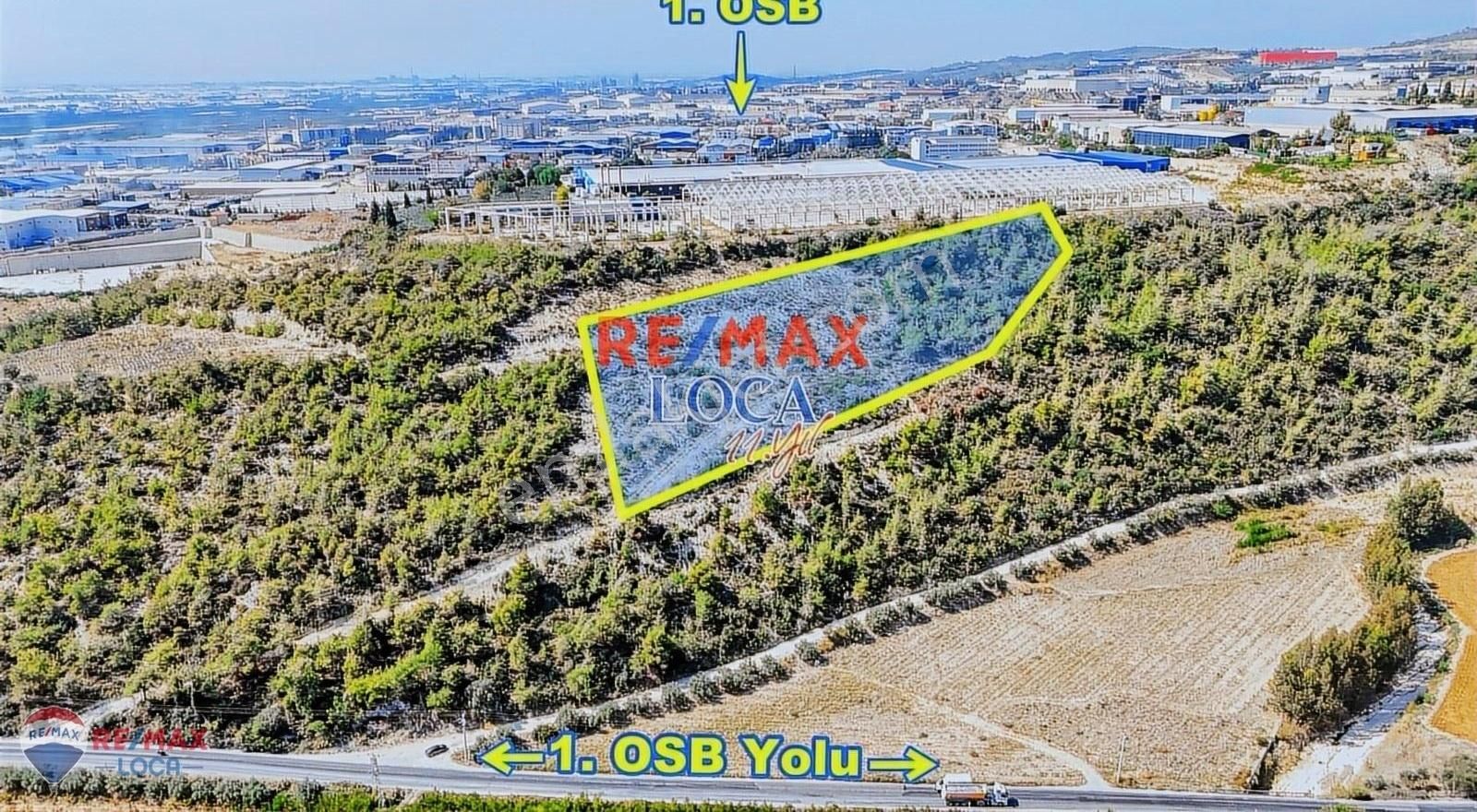 Akdeniz Nacarlı Satılık Tarla REMAX LOCA'DAN 1. OSB YANI SATILIK ARAZİ