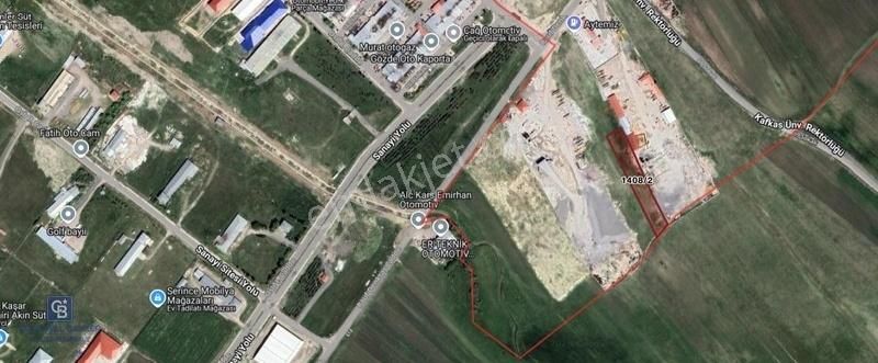 Kars Kars Merkez Satılık Ticari İmarlı Paşaçayır Osb Sanayi Yanında Müstakil Tapulu 3047 M2 Arsa