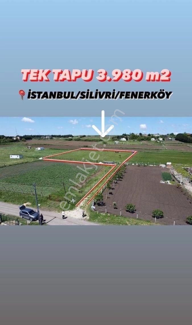 Silivri Fener Satılık Bağ & Bahçe UYGUN SAHİBİNDEN SATILIK ARSA