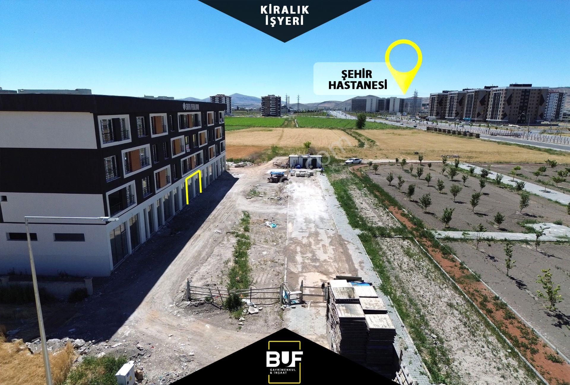 Kocasinan Şeker Kiralık Dükkan & Mağaza  BUF'TAN ŞEHİR HASTANESİ KARŞISI'NDA 70m2 KİRALIK SIFIR İŞYERİ